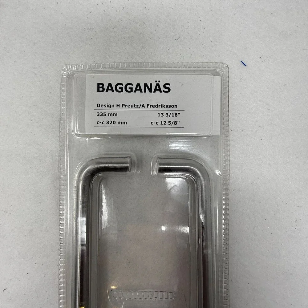 Bagganäs Stainless Steel Cabinet Handles Mounting Screws 13 3/16